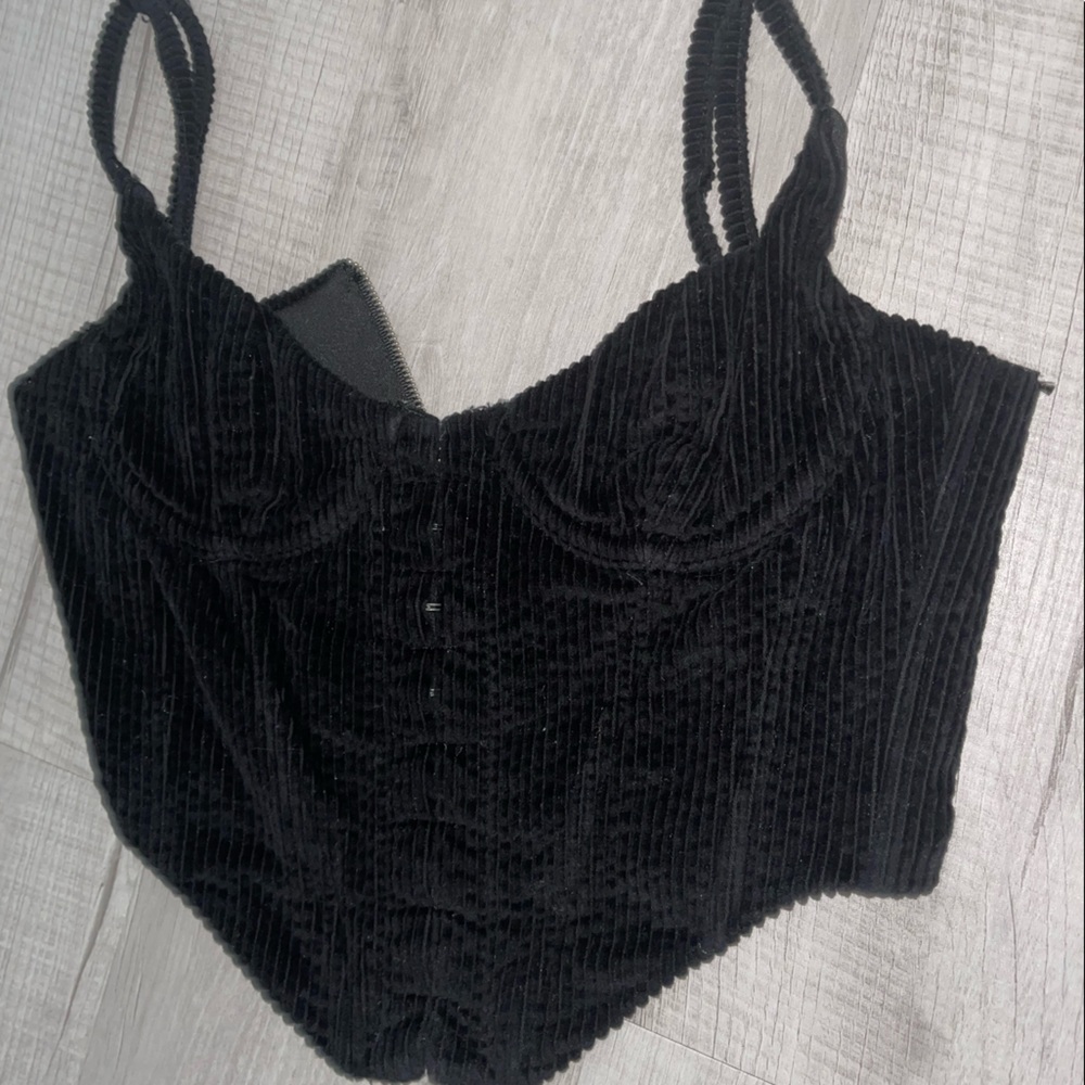 White Fox Boutique Courdoroy Corset